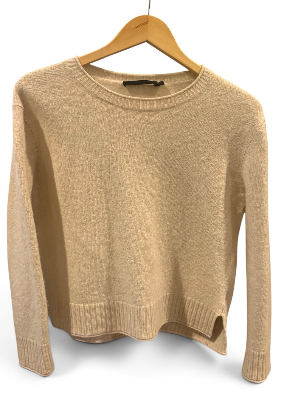 Jenni Kayne Crewneck Cashmere-Blend “Everyday Sweater”